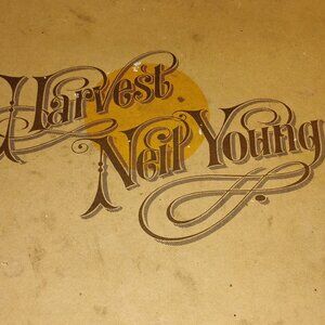 Harvest Neil Young vinyl record